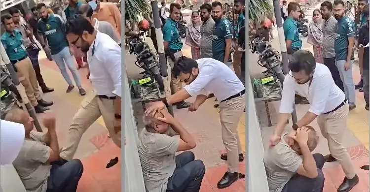 তরুণীকে শ্লীলতাহানির অভিযোগ ঘিরে মারধর, যুবক আটক, দায়িত্ব থেকে প্রত্যাহার এএসআই