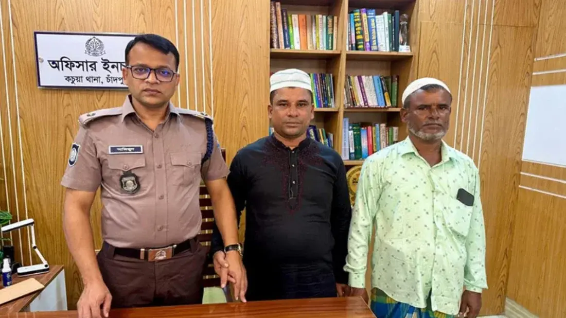 চাঁদপুরে দুই মাদক কারবারিকে সংশোধনের লক্ষ্যে তাবলিগে পাঠাল পুলিশ